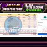 Bukti Jp MEME4D Togel Online 8 Juli 2026