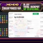 Bukti Jp MEME4D Slot Online 16 Juli 2026