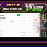Bukti Jp MEME4D Slot Online 9 Juli 2026