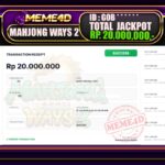 Bukti Jp MEME4D Slot Online 16 Juli 2026