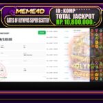 Bukti Jp MEME4D Slot Online 10 Juli 2026
