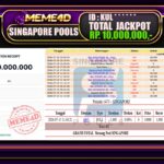 Bukti Jp MEME4D Togel Online 16 Juli 2026