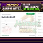 Bukti Jp MEME4D Slot Online 16 Juli 2026