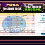 Bukti Jp MEME4D Togel Online 8 Juli 2026